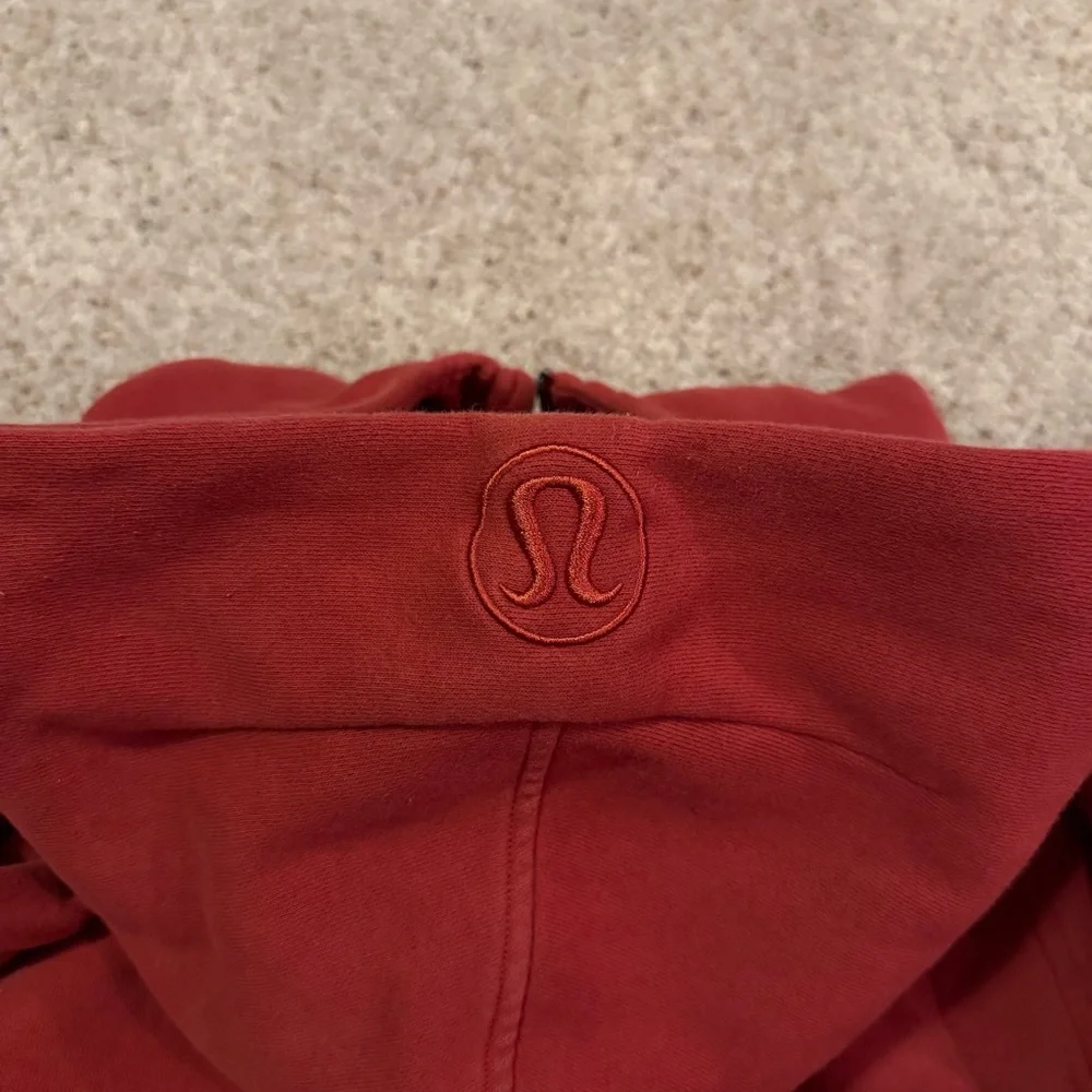Lululemon Scuba Oversized Full-Zip Hoodie Terra Orange Size XS/S